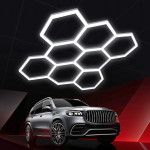 Hexagon LED Rasvjeta - 257.6 × 244.4 cm