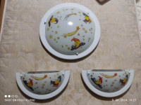 Plafonjerka i dvije zidne svjetiljke