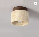 Stropne lampe travertin