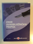 Biljana Barjaktar : Izbor javnobilježničkih propisa