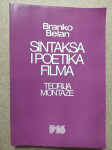 Branko Belan – Sintaksa i poetika filma : teorija montaže (Z15)
