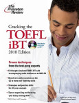 Knjiga Cracking the TOEFL Ibt with CD, 2010 Edition