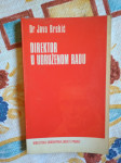 Direktor u udruženom radu -  samoupravni priručnik iz 1974!