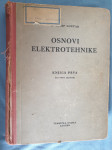 Dr Josip Lončar Osnovi elektrotehnike knjiga prva