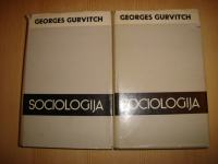 Georges Gurvitch: Sociologija 1 i 2 - CIJENA ZA OBA DVA