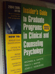 Guide to graduate programs in clinical and counseling psychology 2004