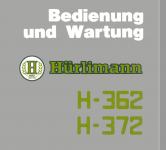 Hurlimann 362 - 372  Upute za rukovanje i održavanje