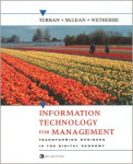 Information Technology for Management - Turban, McLean, Wetherbe