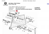 John Deere traktori  - katalog dijelova