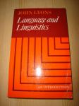 John Lyons: Language and Linguistics