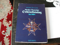 Katalog njemačkih ordena do 1918. godine