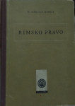 Marijan Horvat - Rimsko pravo