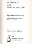 Ferber | Wales (ur.) - Motivation and market behavior