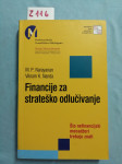 M. P. Narayanan – Financije za strateško odlučivanje (B27)