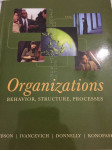 Organizations Behavior Structure Processes - James Gibson