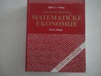 Osnovne metode matematičke ekonomije