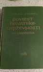 Poviest hrvatske književnosti do narodnog preporoda / Mihovil Kombol