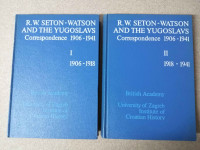 R. W. Seton-Watson and the Yugoslavs. Correspondence, 1-2 (Z135a)