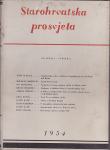 STAROHTVATSKA PROSVJETA III / 3 1954 Gunjača Katić Novak Karaman ...