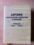 Zapisnik franjevačkog samostana u Našicama, knj. III (Z1)