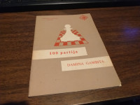 100 PARTIJA DAMINA GAMBITA VATROSLAV PETEK 1970.