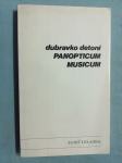 Dubravko Detoni – Panopticum musicum : izabrani spisi (AA21)