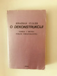 Jonathan Culler : O dekonstrukciji