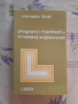 Miroslav Šicel, Programi i manifesti u hrvatskoj književnosti, Zagreb,