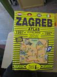 Zagreb : 1997 : atlas : turistički vodič (4. izdanje) (1996.)