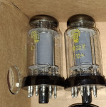 2x EL12N RTF - DDR ( ◆ t f k )  izlazne audio pentode