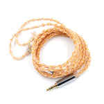 FOS KZ 90  Gold cable, High resolution replacement/upgrade cable-Gold
