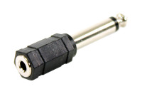 Plugger Adapter Mono 3.5mm Ž mini - mono M 6.35mm