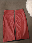 BORDO CRVENA SUKNJA VEL 38