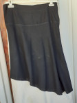 Crna asimetrična suknja A kroja L/42