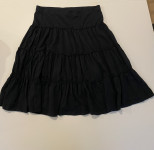 Crna midi suknja (H&M, 38)