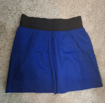 PLAVA SUKNJA NA GUMU VEL M  - NOVO