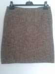 Smeđa suknja s uzorkom 38/40