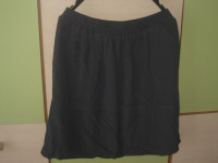 SUKNJA NA GUMU PETROLEJ PLAVA BOJA VEL. UNI