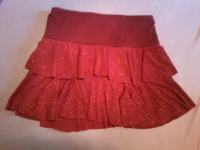 Nova ženska kratka crvena suknja sa šljokicama