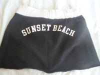 Ženska suknjica crno bijela "M" Surf girl