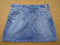 Ženska traper suknja, mini, minica vel. M