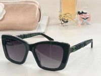 Chanel - Butterfly Sunglasses - Black Gray Polarized