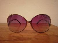 Sunčane naočale oversized s leptir uzorkom (etui gratis)