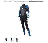 Žensko ronilačko/surfersko odijelo Aqualung HYDROFLEX 3mm