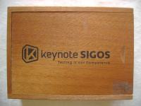 Drvena kutija - Keynote SIGOS Chocolissimo - stara reklamna kutija
