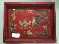 Drveni pladanj "Pijetao"