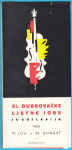 DUBROVAČKE LJETNE IGRE 1960 (Dubrovnik Festival) exYu prospekt brošura