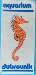 DUBROVNIK AQUARIUM (Dubrovački Akvarij) stara ex Yu prospekt brošura