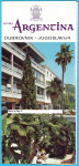 DUBROVNIK - HOTEL ARGENTINA stari ex Yu turistički prospekt brošura