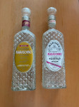 Dvije staklene boce - Maraska - Maraschino